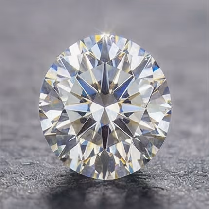 Natural diamond gemstone