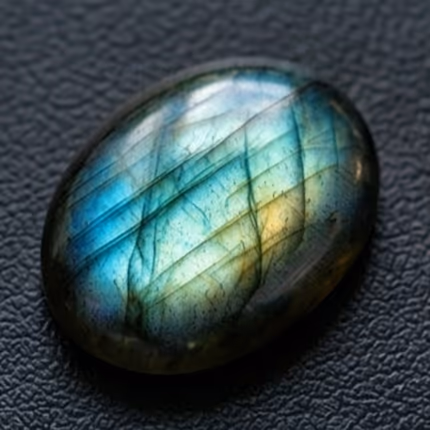 Natural labradorite gemstone
