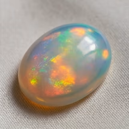 Natural opal gemstone